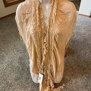 NWT scrunchie scarf